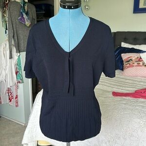 Pendleton brand knit blouse